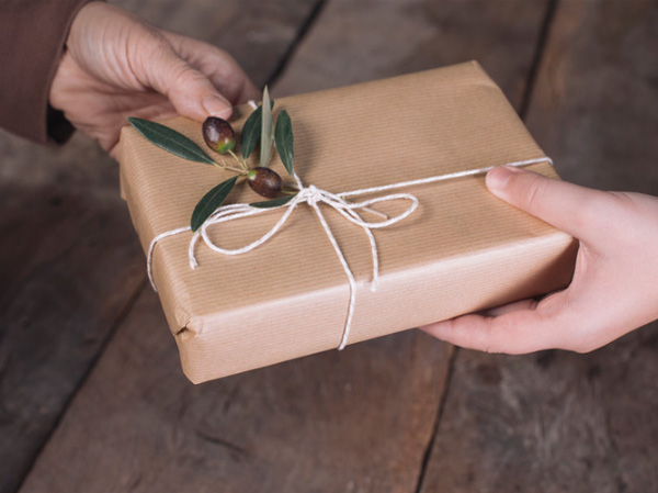 Duurzaam Cadeau Personeel Cadeau Duurzaam Verpakt Duurzaam Cadeau Personeel